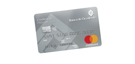 Tarjeta de Crédito Credencial - Mastercard Platinum