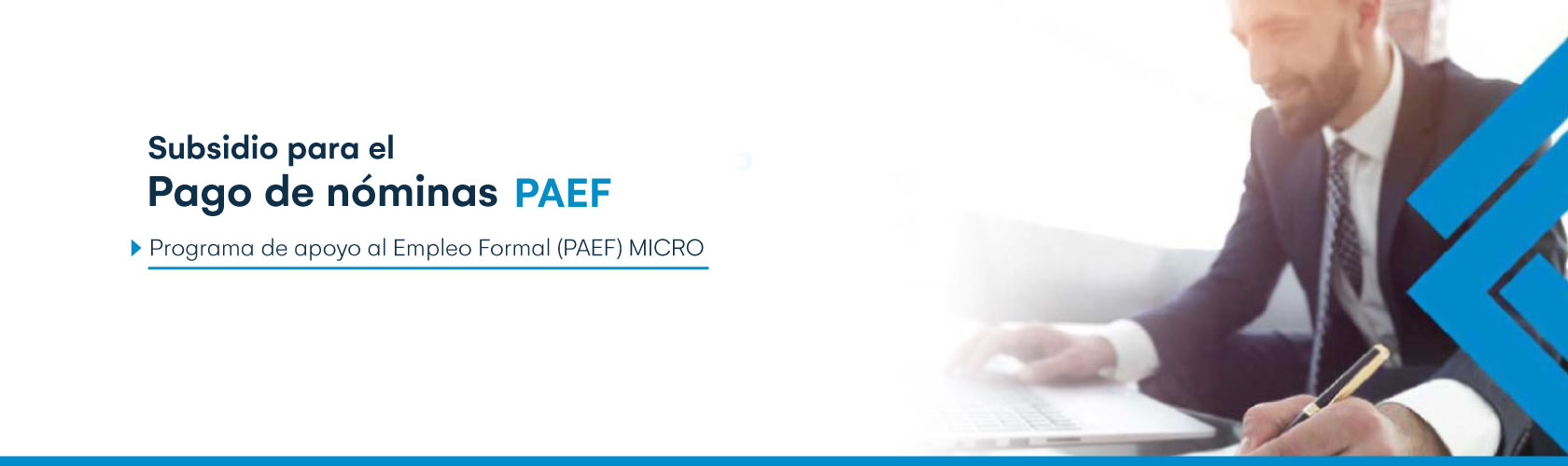 Banner subsidio nomina PAEF