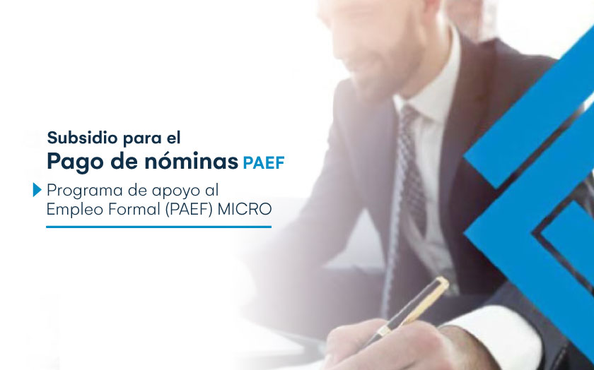 Banner subsidio nomina PAEF