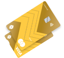 Tarjeta de Crédito Credencial Visa y Mastercard Gold