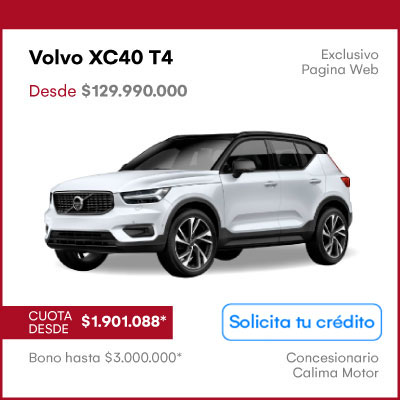 Promociones Volvo XC40 T4 y Occiauto