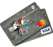 Tarjeta de Crédito Credencial Mastercard y Visa Joven