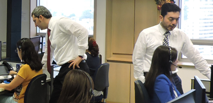 Trabajadores en Occiforward con cobertura de tasa de cambio compuesta por forward del banco de occidente