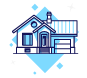 Icono crédito de vivienda