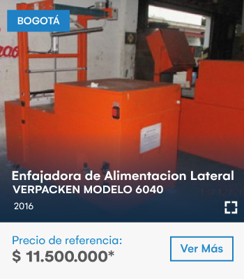 MAQUINA ENFAJADORADE ALIMENTACION LATERAL