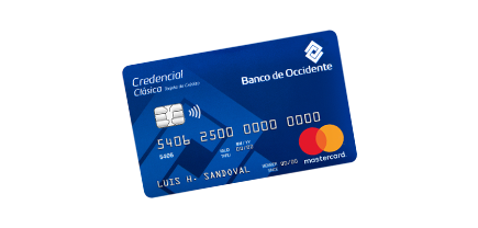 Tarjeta de Crédito Credencial - Mastercard Clásica