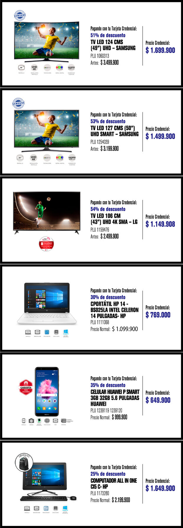 Productos Éxito