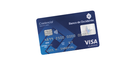 Tarjeta de Crédito Credencial Visa Clásica