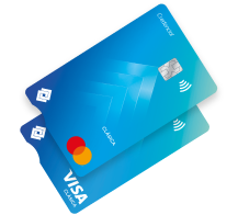 Tarjeta de Crédito Mastercard y Visa Clásica