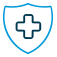 beneficio seguridad icono
