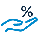 Icono recibe 20% en tu primera cuota