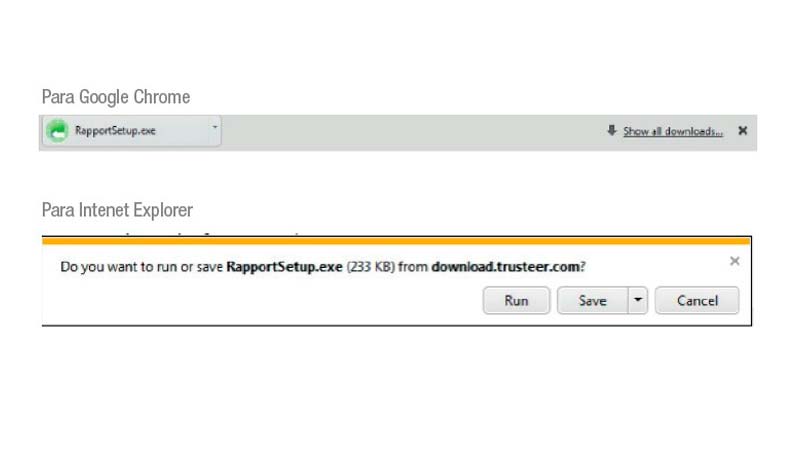 Imagen Paso 3 Trustter Rapport