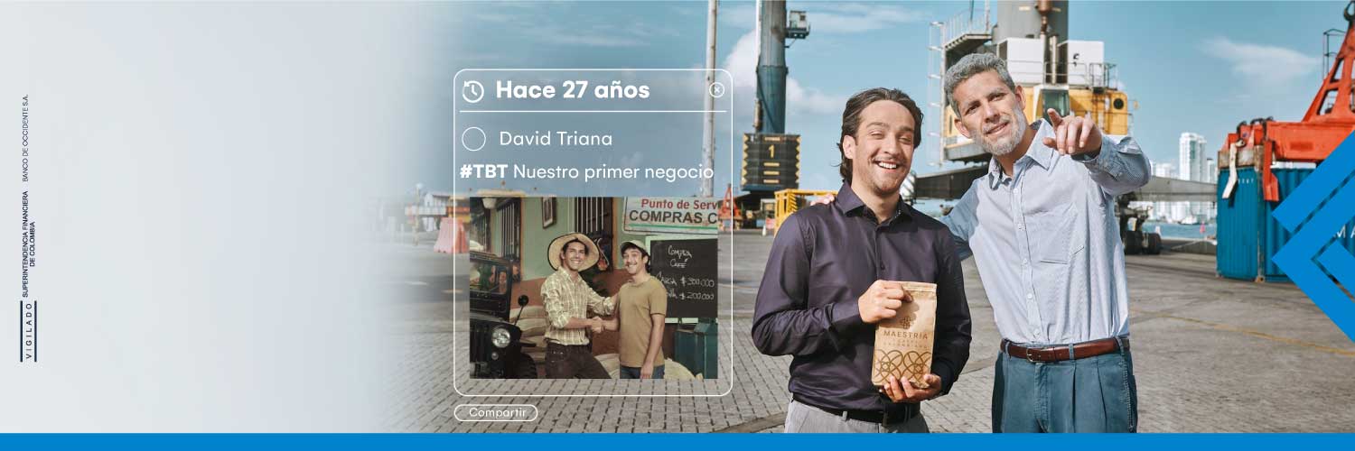 Amigos con su negocio
