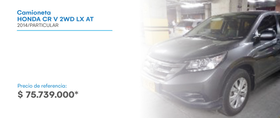 HONDA CR V 2WD LX AT