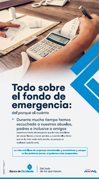 Portada documento todo sobre el fondo de emergencias