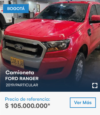 CAMIONETA FORD RANGER ROJA