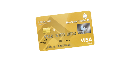 Tarjeta de Crédito Credencial Visa Gold